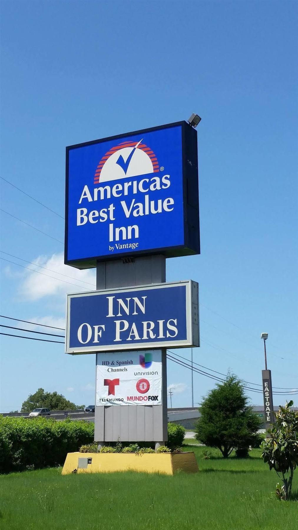 Americas Best Value Inn Paris Bagian luar foto